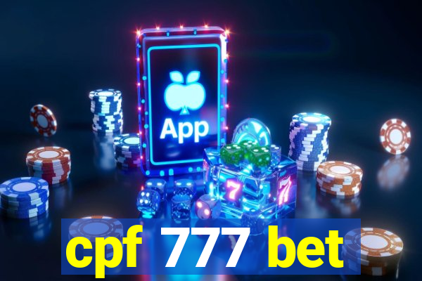 cpf 777 bet